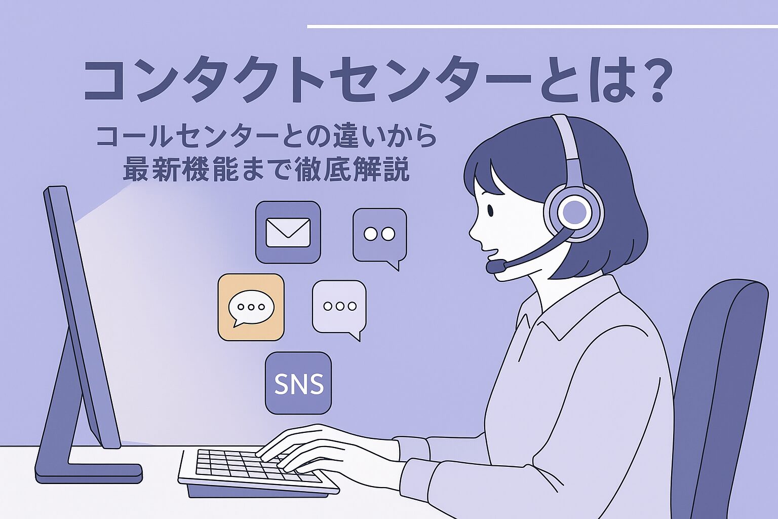 コンタクトセンターとは？コールセンターとの違いから最新機能まで徹底解説